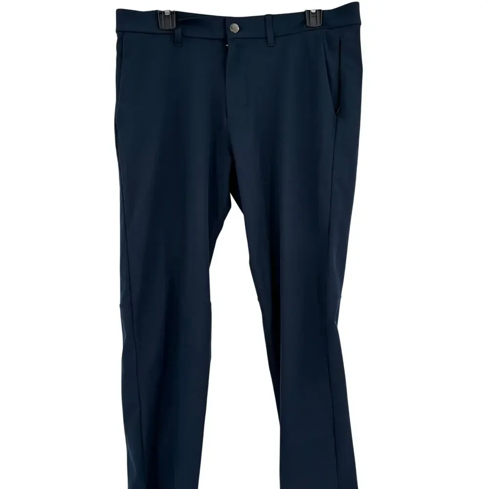Lululemon Mens 33x28 Navy Blue  Commission Pants